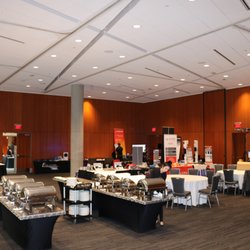 Anvil Centre - Exhibition in ballroom.
