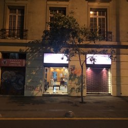 Kuan Ming - Entrance (graffiti from the protesters! Nov 2019).