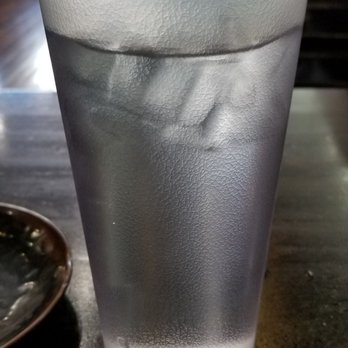 SushiStop Pasadena - Iced water automatically served upon being seated. - Sushi Bars Near Me - Pasadena, California