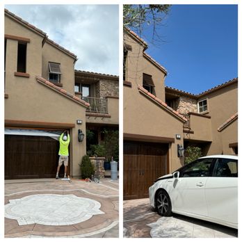 Marvel Painters - Before on left. After on right - Painters Near Me - Laguna Niguel , California Marvel Painters - Before on left. After on right - Painters Near Me - Laguna Niguel , California