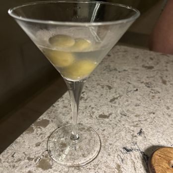 Latitude 28 - Dirty martini - Seafood Near Me - Clearwater Beach, Florida
