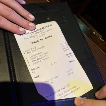 Ryoko's - Sushi Bars Near Me - San Francisco, California