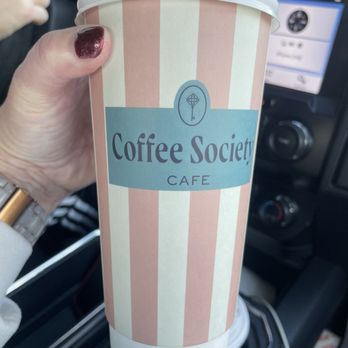 Coffee Society Cafe - Large white peppermint mocha - Coffee & Tea Near Me - La Vista, Nebraska Coffee Society Cafe - Large white peppermint mocha - Coffee & Tea Near Me - La Vista, Nebraska