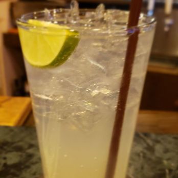 Black Earth Lanes - a glass of lemonade with a straw - Bowling Near Me - Black Earth, Wisconsin