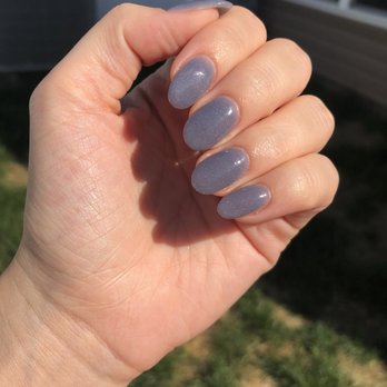 Poppy Nails & Spa - SNS- my natural nails have grown out! - Nail Salons Near Me - Alexandria, Virginia