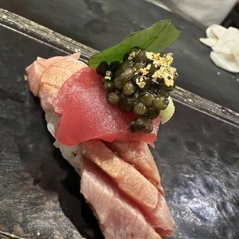 Sushi Ishikawa - Otoro, chutoro, caviar, gold flakes - Sushi Bars Near Me - New York, New York Sushi Ishikawa - Otoro, chutoro, caviar, gold flakes - Sushi Bars Near Me - New York, New York