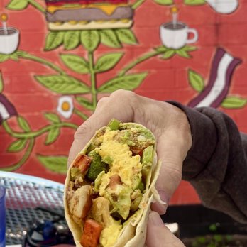 The Toasted Owl Cafe - Vegan burrito - Breakfast & Brunch Near Me - Flagstaff, Arizona