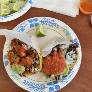 Taqueria Tijuana - Adobada (similar to al pastor) and asada tacos - Food Trucks Near Me - Oklahoma City, Oklahoma Taqueria Tijuana - Adobada (similar to al pastor) and asada tacos - Food Trucks Near Me - Oklahoma City, Oklahoma