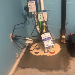 My new pump & discharge system.