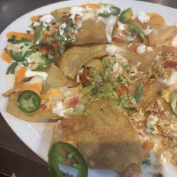 Duffy's Sports Grill - Nacho, way too salty