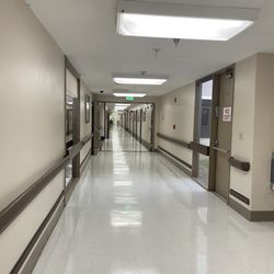 Montclair Hospital Medical Center - Hallway to patient room