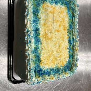 Heart 2 Heart Bakery & Cafe - Sunshine Delight two layer sheet cake. - Bakeries Near Me - Cornelius, North Carolina Heart 2 Heart Bakery & Cafe - Sunshine Delight two layer sheet cake. - Bakeries Near Me - Cornelius, North Carolina