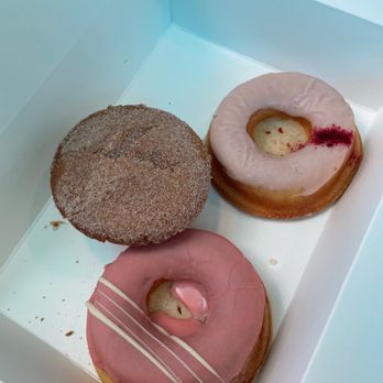 Third Culture Bakery - Churro Mochi Muffin, Strawberry Cream Mochi Donut and Guava Cheesecake Mochi Donut - Bakeries Near Me - Walnut Creek, California