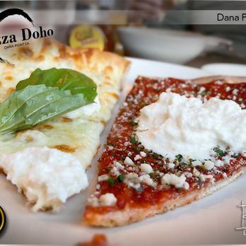 Apizza Doho - Vampire & Burrata Pizza (Delicious!) - Pizza Near Me - Dana Point, California