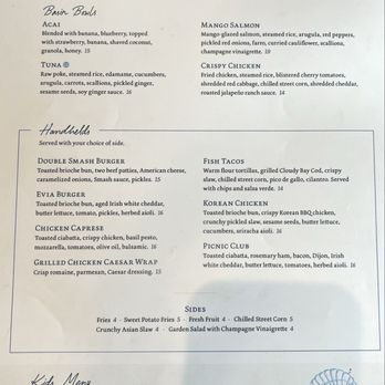 Basin Bistro - Menu prices, July 2026 - Seafood Near Me - Galveston, Texas