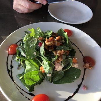 The Lagoon Restaurant - Spinach and arugula salad . We loved this - Seafood Near Me - Madeira Park, British Columbia The Lagoon Restaurant - Spinach and arugula salad . We loved this - Seafood Near Me - Madeira Park, British Columbia