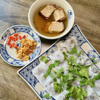 Indochine Cuisine and Lounge - Banh cuon ha noi (Ha Noi steamed rolls) - Vietnamese Near Me - Washington, DC, District of Columbia