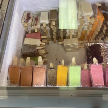 Mi Linda Michoacana - The orange one on the bottom is mango, then kiwi - Mexican Near Me - Boise, Idaho Mi Linda Michoacana - The orange one on the bottom is mango, then kiwi - Mexican Near Me - Boise, Idaho