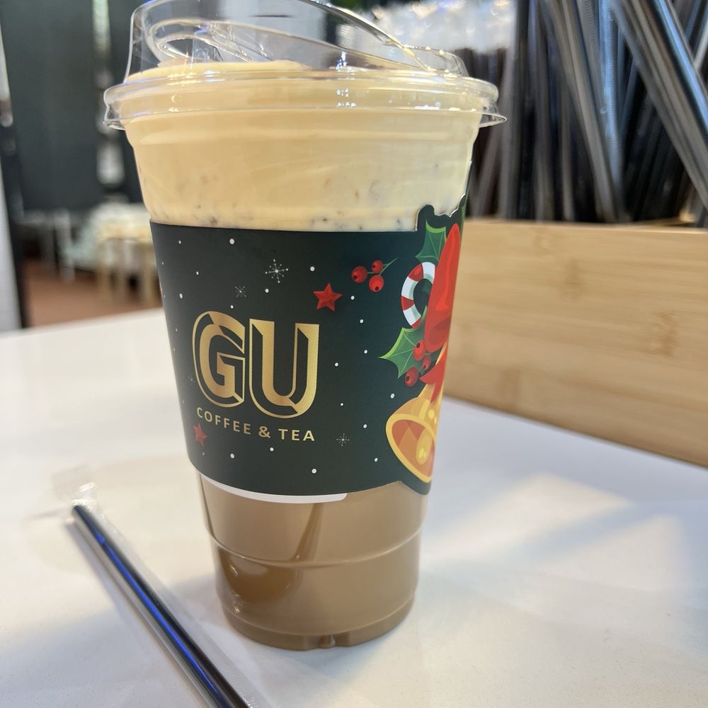 Gu Coffee & Tea - Large egg coffee - Coffee & Tea Near Me - Roseville, California
