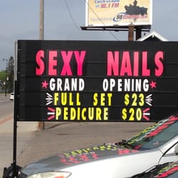 Sexy nails - Grand opening special throughout the end of June  . Take advantage of this offer to come in , you won't be disappointed .