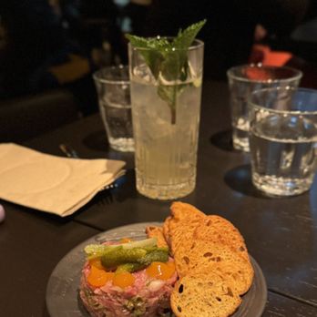 Bar Oso - tartar was excellent - Cocktail Bars Near Me