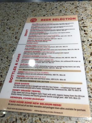 Menu photo 5 New Belgium Hub Denver, CO Menu photo 5 New Belgium Hub Denver, CO