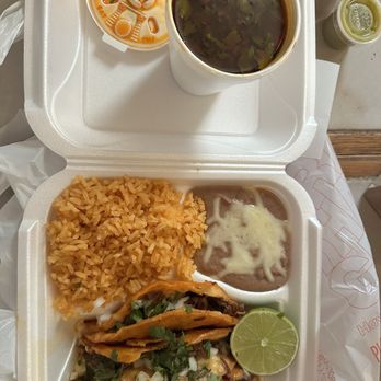El Tacazo Grill - Quesabirra dinner - Mexican Near Me - Arlington Heights, Illinois