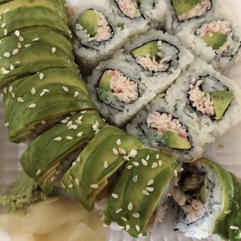 Nori Roll - Caterpillar & California Roll - Sushi Bars Near Me - El Cerrito, California