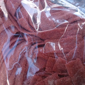 Crack Seed Store - Li hing mui strawberry belts - Candy Stores Near Me - Honolulu, Hawaii