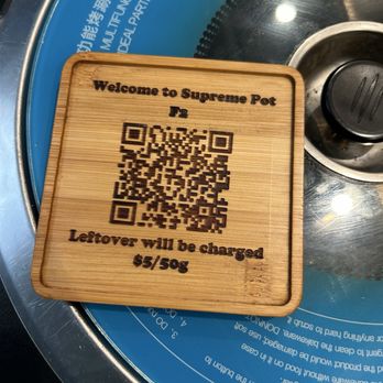 Supreme Pot - QR code for Order - Hot Pot Near Me - Daly City, California Supreme Pot - QR code for Order - Hot Pot Near Me - Daly City, California