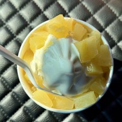 Carvel Ice Cream Bakery of Hopewell - Vanilla with pineapple pieces