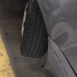 Secura Insurance - Damage to my Toyota echo Hit Run by Metropolis Coffee Company Driver on July 3 2025 CLOSE Up of passenger side fender