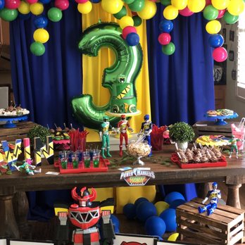 Blue Bear Entertainment - This is the setup they did for our party - Bounce House Rentals Near Me