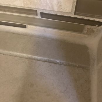 Sir Grout Central Florida - Dirty grout spots after a steam cleaning by Sir Grout- Longwood. - Flooring Near Me - Longwood, Florida Sir Grout Central Florida - Dirty grout spots after a steam cleaning by Sir Grout- Longwood. - Flooring Near Me - Longwood, Florida