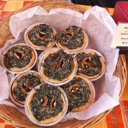 The Baking House - Spinach and mushroom tarts -the epitome of noms!