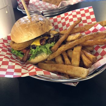 Burly Burger - The Duke and Battered Fries - American Near Me - South Weber, Utah