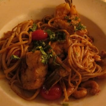 La Foret - Linguine, with scallops, prawns, and shrimp - French Near Me - San Jose, California