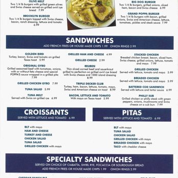 Poppa's Place - Menu - Breakfast & Brunch Near Me - Petersburg, Michigan
