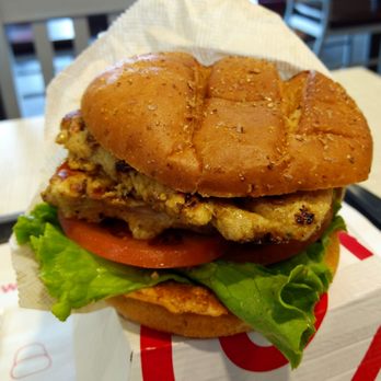 Chick-fil-A - Grilled Chicken Sandwich with an Extra Chicken Breast - Fast Food Near Me - Englewood, Colorado