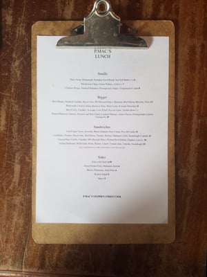 Menu photo 7 P Mac's Dublin, D