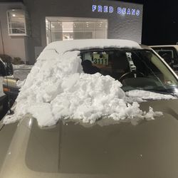 Fred Beans Ford - Truck in Customer pick up space -- frozen solid - not one person to assist.