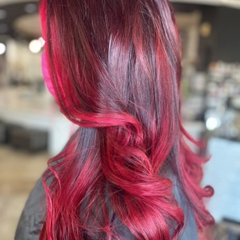 Modern Image LV - Fireball money piece and balayage. - Hair Stylists Near Me - Las Vegas, Nevada Modern Image LV - Fireball money piece and balayage. - Hair Stylists Near Me - Las Vegas, Nevada