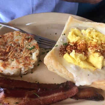 Snooze, an A.M. Eatery - Breakfast Pot Pie w/ hash brown & ordered a side of bacon. Side of bacon cane with 3 pieces. Soooo good!! - Breakfast & Brunch Near Me - Westminster, Colorado Snooze, an A.M. Eatery - Breakfast Pot Pie w/ hash brown & ordered a side of bacon. Side of bacon cane with 3 pieces. Soooo good!! - Breakfast & Brunch Near Me - Westminster, Colorado