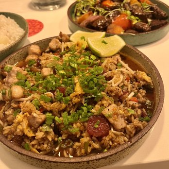 Leche De Tigre - Pork belly fried rice - Peruvian Near Me - San Antonio, Texas Leche De Tigre - Pork belly fried rice - Peruvian Near Me - San Antonio, Texas