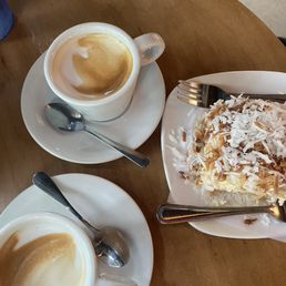 Macchiatos Coconut cake Macchiatos Coconut cake