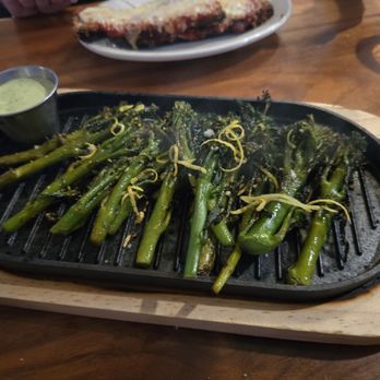 Muchaaachos - THIS BROCCOLINI is incredibly good, served on hot kettle that keeps the tasty dish steaming hot the entire meal! MY FAVORITE!!! - Steakhouses Near Me - Miami Beach, Florida Muchaaachos - THIS BROCCOLINI is incredibly good, served on hot kettle that keeps the tasty dish steaming hot the entire meal! MY FAVORITE!!! - Steakhouses Near Me - Miami Beach, Florida