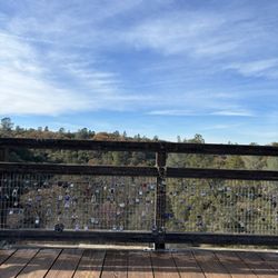 El Dorado Trail - The trail goes on the bridge.  Located near the Old Depot Bike Park.
