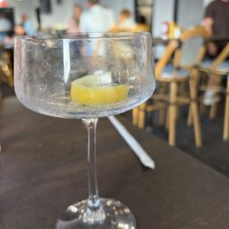 What's left of my martini. What's left of my martini.