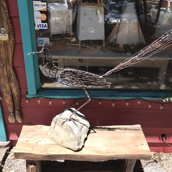Mostly Madrid - Road runner art at entrance to MM. - Jewelry Near Me - Madrid, New Mexico