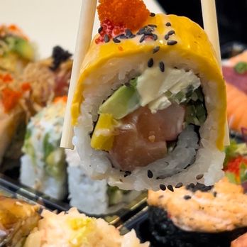 FOB Sushi Bar - a variety of sushi - Sushi Bars Near Me - Seattle, Washington